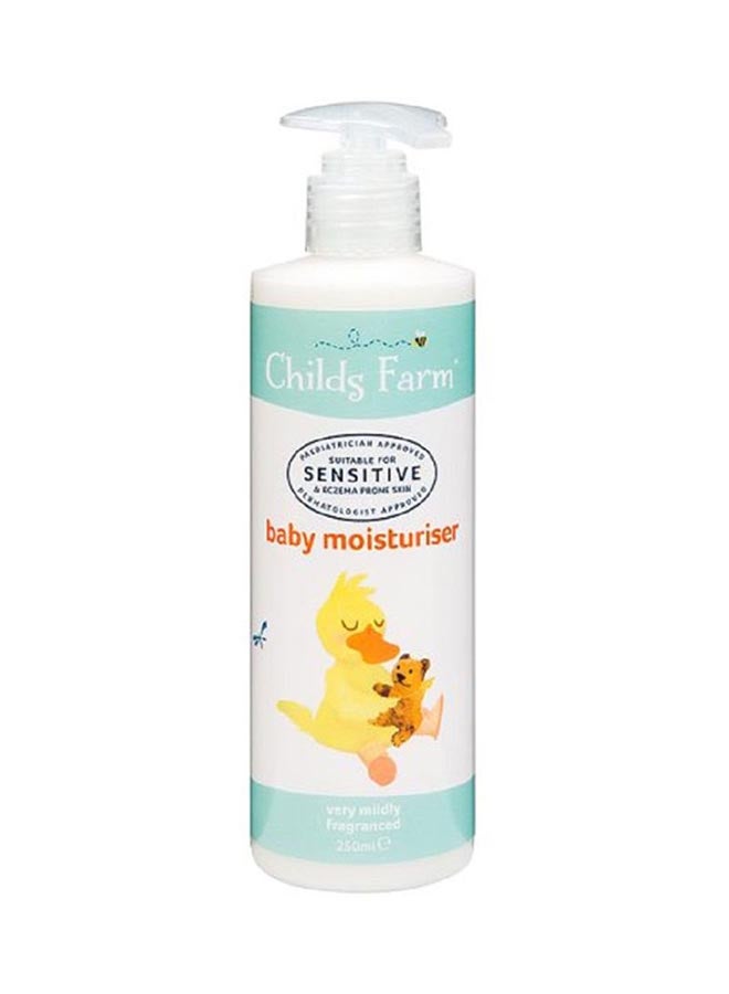 Childs Farm Mild Fragrance Cocoa And Shea Butter Baby Moisturiser For Sensitive Skin, 250ml